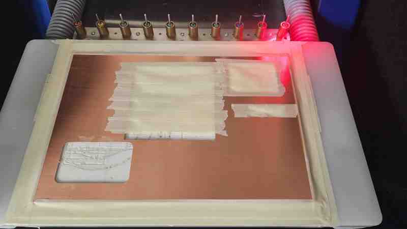 Taped FR4 Material